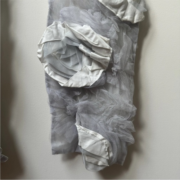 Comme des Garcons AD 2004 Floral Tulle Scarf - Picture 5 of 6